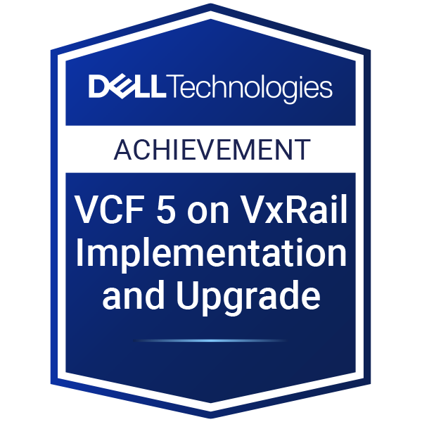 VCF on VxRail